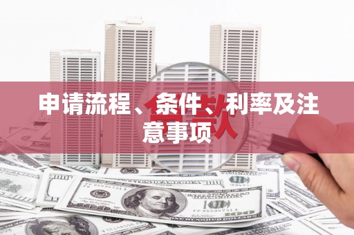 福贡申请流程、条件、利率及注意事项