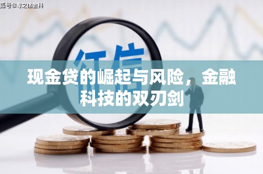 福贡现金贷的崛起与风险，金融科技的双刃剑