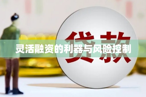 福贡灵活融资的利器与风险控制