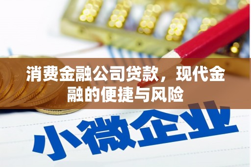 福贡消费金融公司贷款，现代金融的便捷与风险