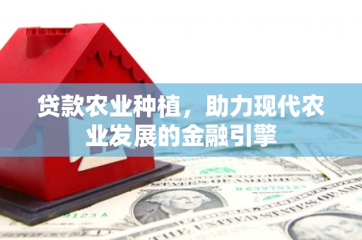 福贡贷款农业种植，助力现代农业发展的金融引擎
