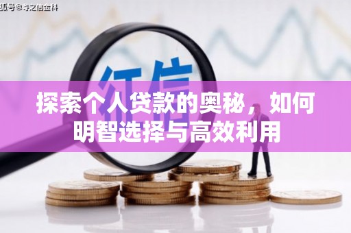 福贡探索个人贷款的奥秘，如何明智选择与高效利用