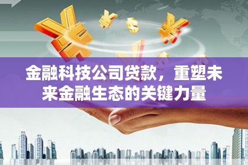 福贡金融科技公司贷款，重塑未来金融生态的关键力量