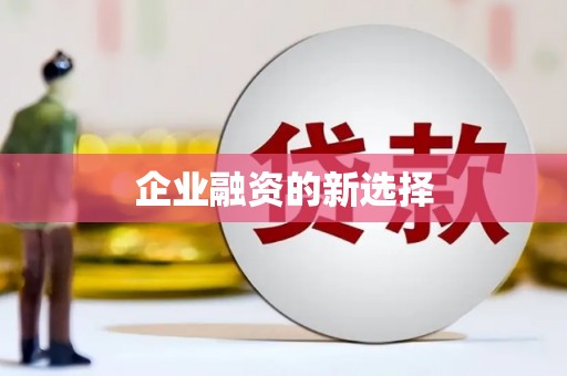 福贡企业融资的新选择