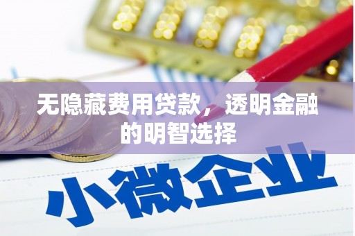 福贡无隐藏费用贷款，透明金融的明智选择