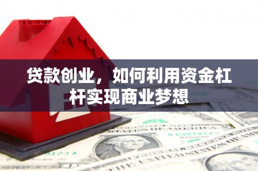 福贡贷款创业，如何利用资金杠杆实现商业梦想