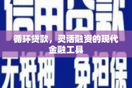 福贡循环贷款，灵活融资的现代金融工具