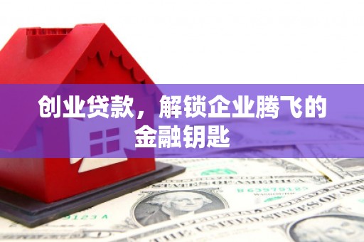 福贡创业贷款，解锁企业腾飞的金融钥匙